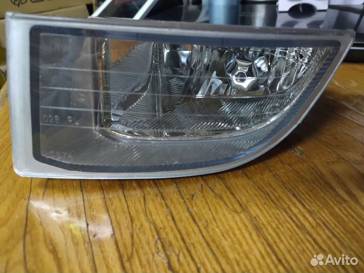 Prado120 противотуманки на бампер