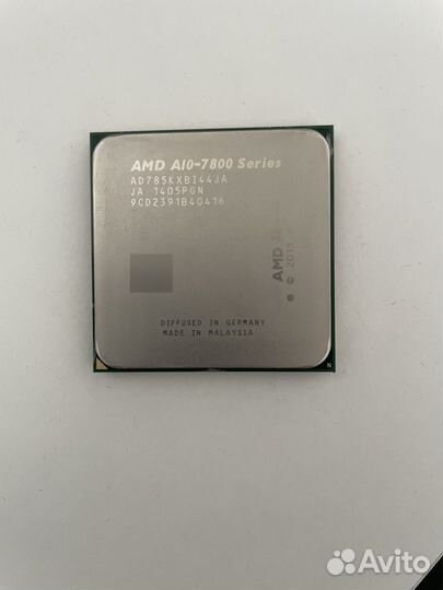 Процессор AMD A10 7800 Series