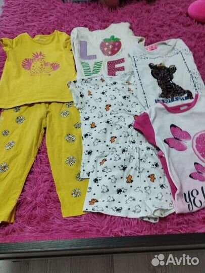 Пакет вещей на девочку