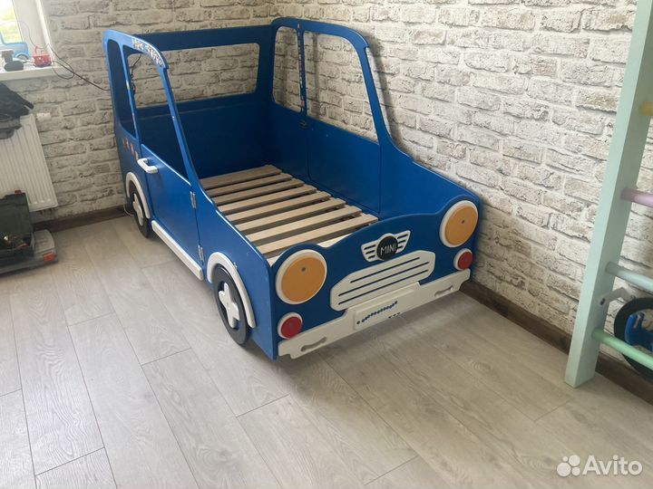 Кровать машина мини купер