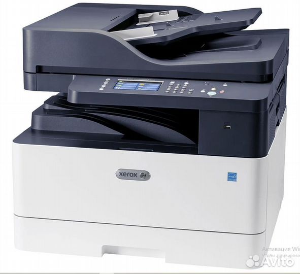 Мфу лазерное Xerox B1025DNA, ч/б, A3, белый/синий
