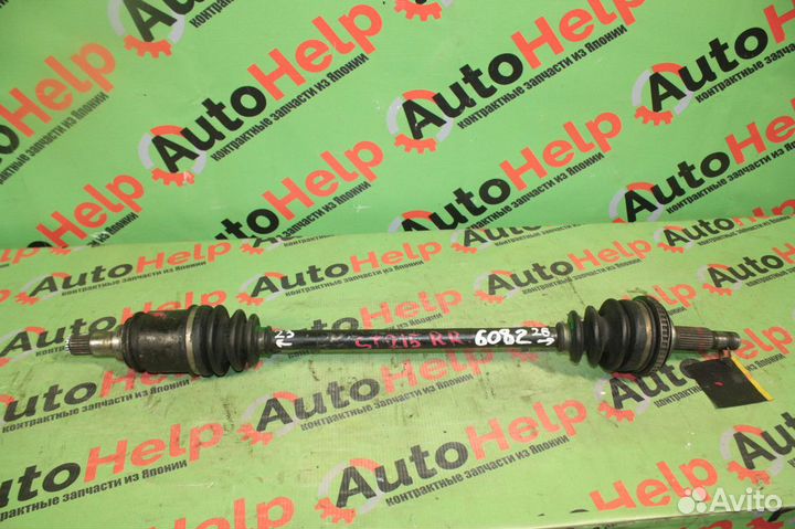 Привод toyota caldina CT216 3S-FE задний правый