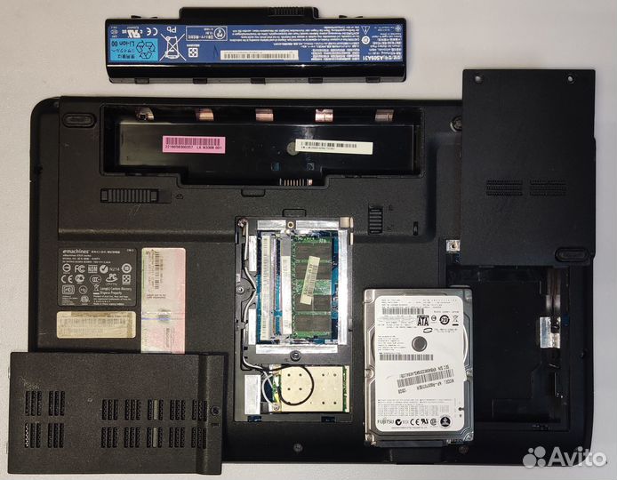 Ноутбук рабочие