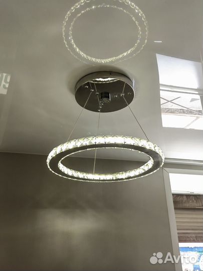 Люстра потолочная бу