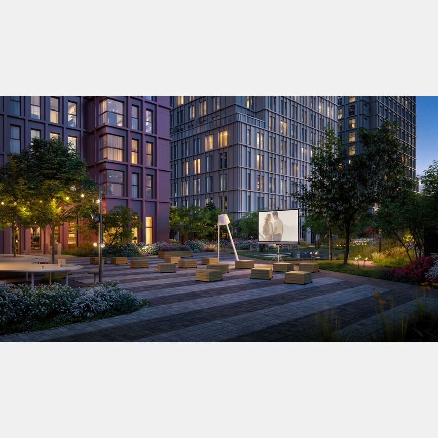 2-к. квартира, 62,1 м², 23/44 эт.