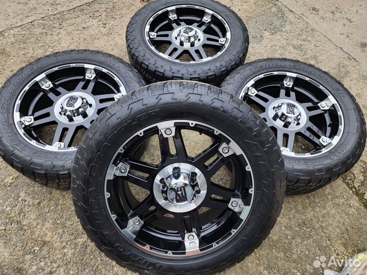 Колеса KMC 275/55R20 Hilux Prado