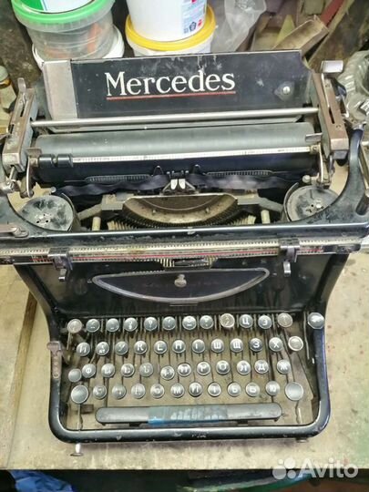 Печатная машинка Mercedes