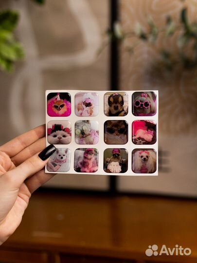 3D стикеры оптом