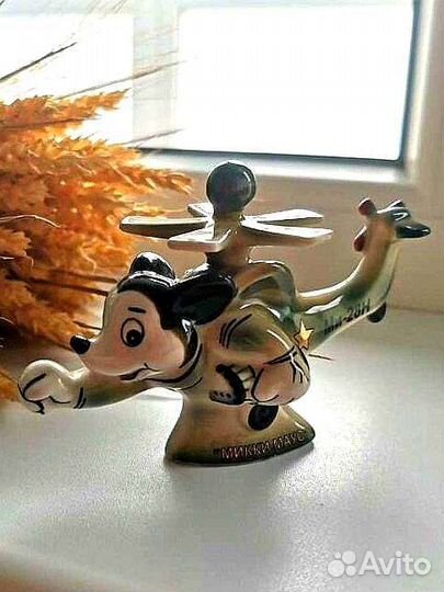 Фарфоровые статуэтки гжель вертолёты Ми