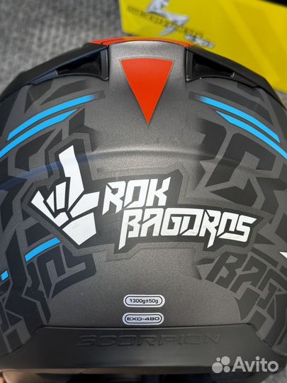 Шлем Scorpion EXO-490 ROK II (размер S)