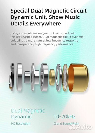 Проводные наушники KZ-EDX Pro