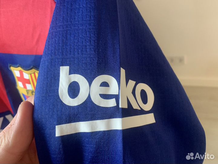 Футболка Месси Барселона 2019/2020 длинный рукав