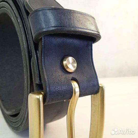 Классический ремень из натуральной кожи