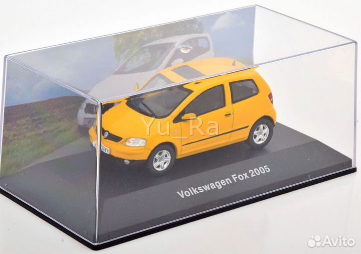 Volkswagen Fox 2005 Altaya Модель Авто 1:43 Yu-Ra