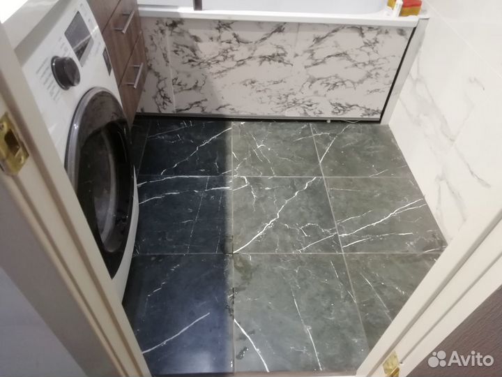 Облицовка кафельной плиткой санузлы под ключ