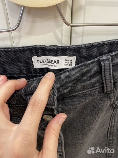 Джинсовая юбка pull & bear