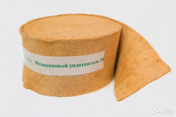 Джут, Льноватин межвенцовый уплотнитель Пакля