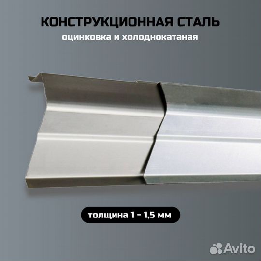 Ремонтные пороги Subaru Traviq 1 и др