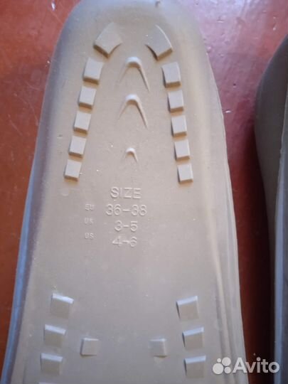 Ласты укороченные, размер 36-38