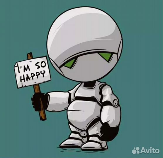 Робот Марвин. Автостопом по галактике