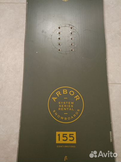 Сноуборд Arbor System 155