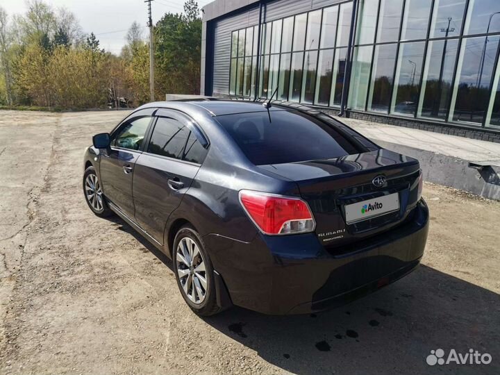 Subaru Impreza 2.0 CVT, 2012, 155 000 км