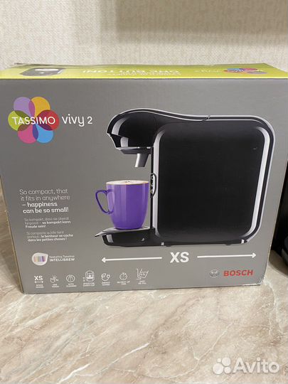 Кофемашина капсульная Bosh Tassimo vivy 2