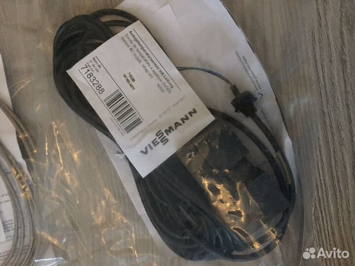 Накладной датчик температуры с проводом