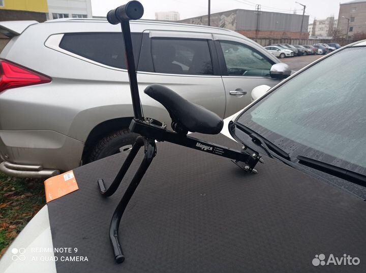 Маруся, детское сидение для взрослого велосипеда