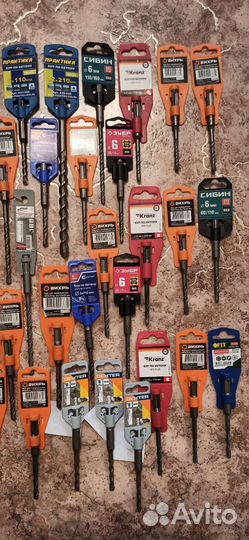 Буры для перфоратора SDS plus 6*110 и 6*160 и свер