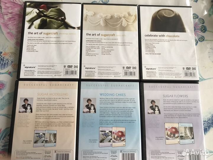 Обучающие DVD диски для кондитеров