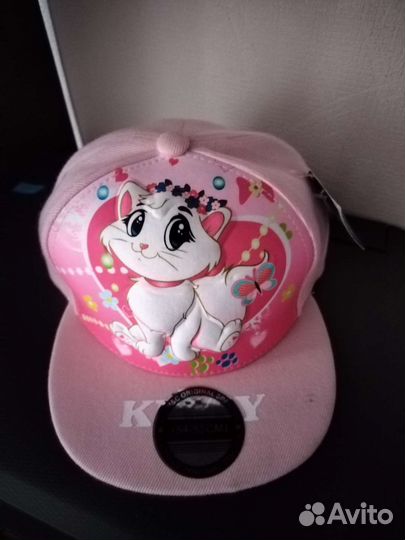 Кепка для девочки kitty
