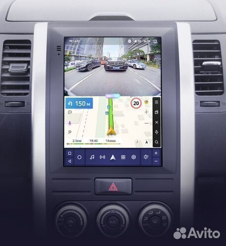 Магнитола Nissan X-Trail T31 Tesla 8 ядер Android