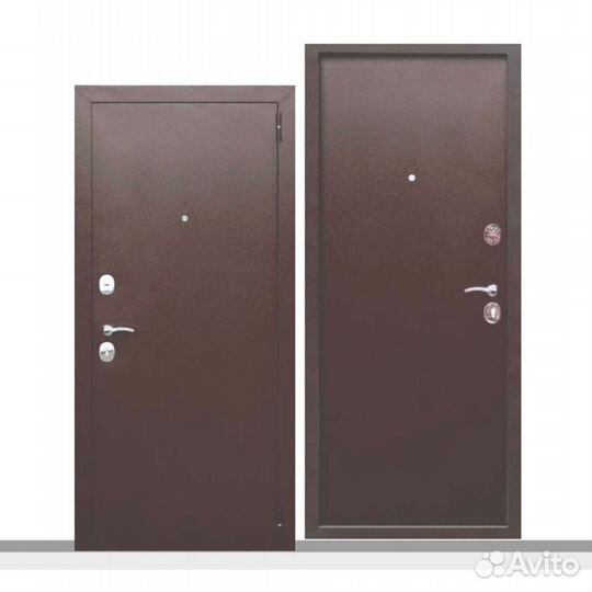 Двери металл/металл для частного дома