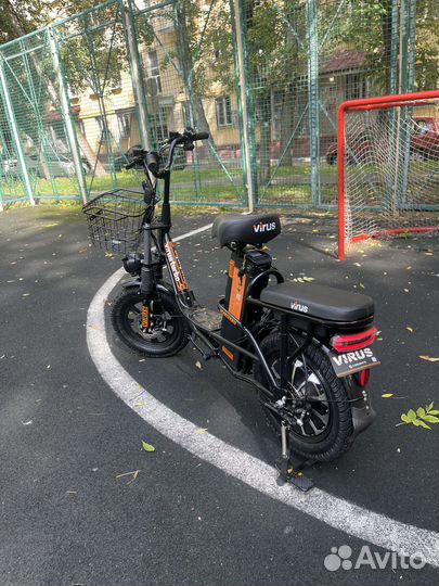 Электровелосипед 60v 20ah Monster Virus оригинал