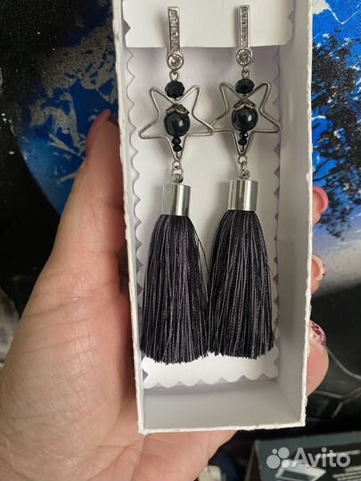 Серьги ручная работа