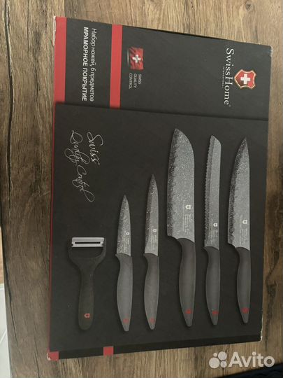 Новый набор ножей swiss home