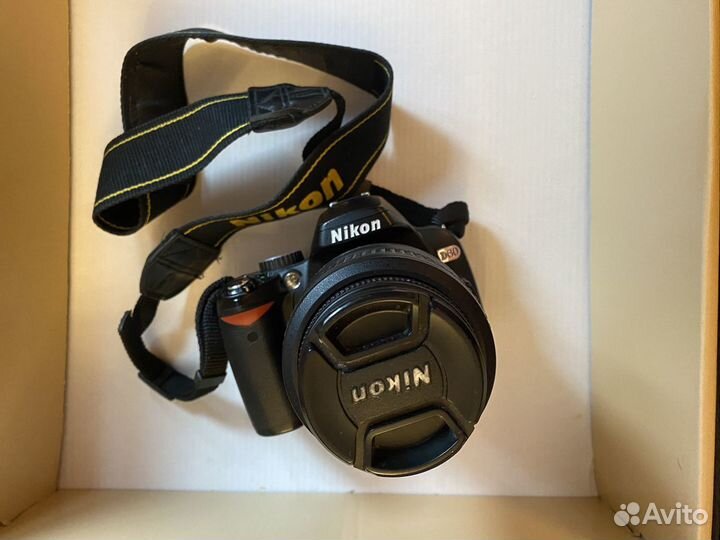 Зеркальный фотоаппарат Nikon d60