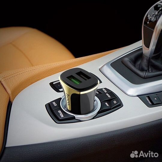 Автомобильное зарядное устройство hoco Z31 Univers