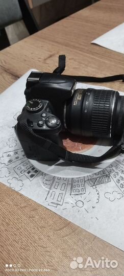 Зеркальный фотоаппарат nikon d3000 пушка