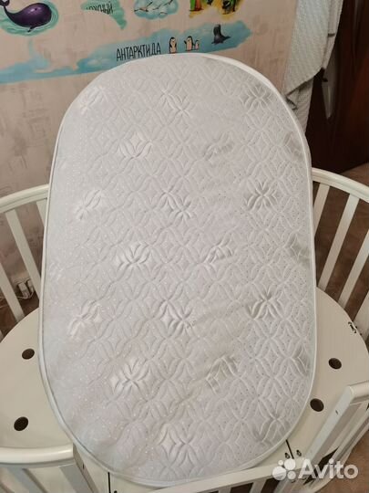 Матрас детский овальный