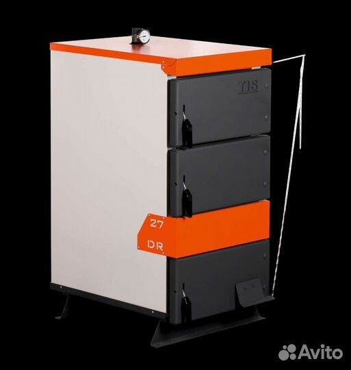 Котел твердотопливный PRO DR TiS