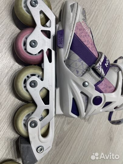 Роликовые коньки детские раздвижные р-р 26-31