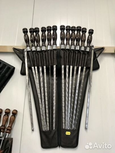Набор шампуров в чехле от
