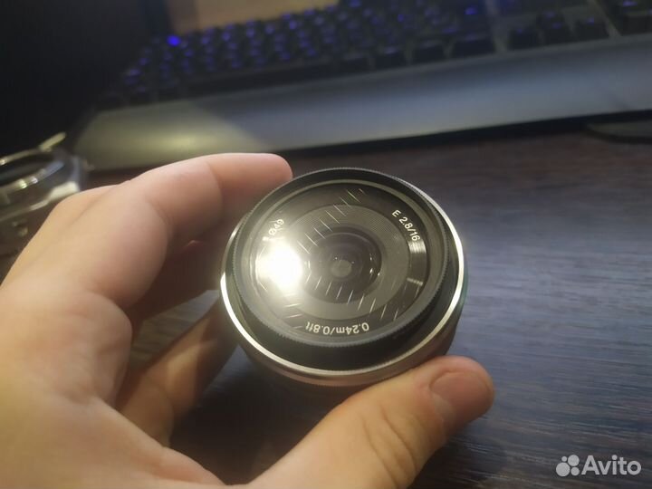 Объектив Sony 16mm f/2.8 E (SEL-16F28)