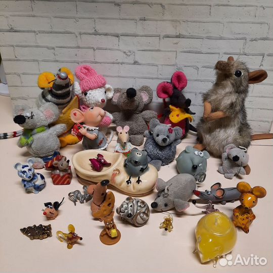 Статуэтки мышек, коллекция