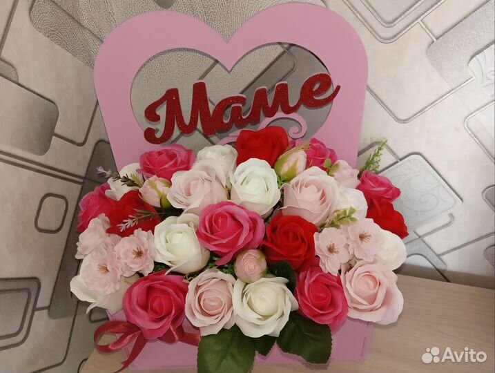 Мыльные розы букеты