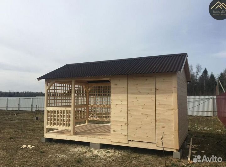 Беседка с установкой за 1 день
