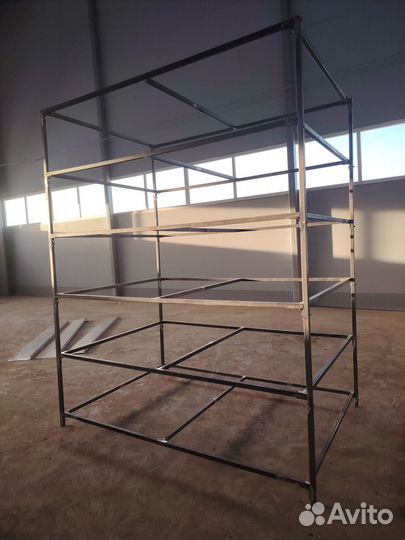 Стеллаж разборный металлический