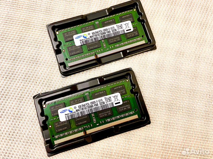 16гб sodimm ddr3L комплект